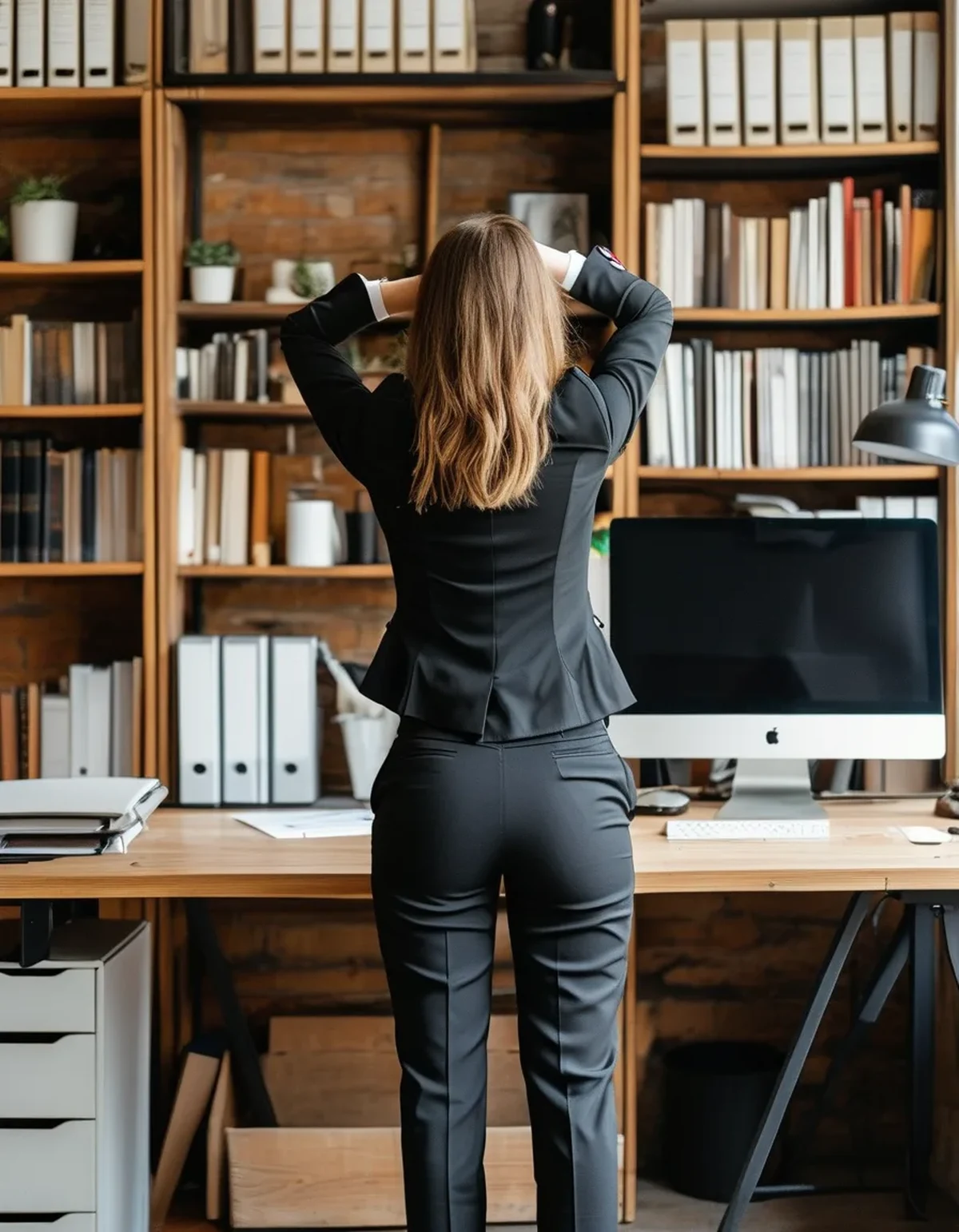 The Standard Office Desk Height Problem Nobody Mentions Until Your Knees Hit It