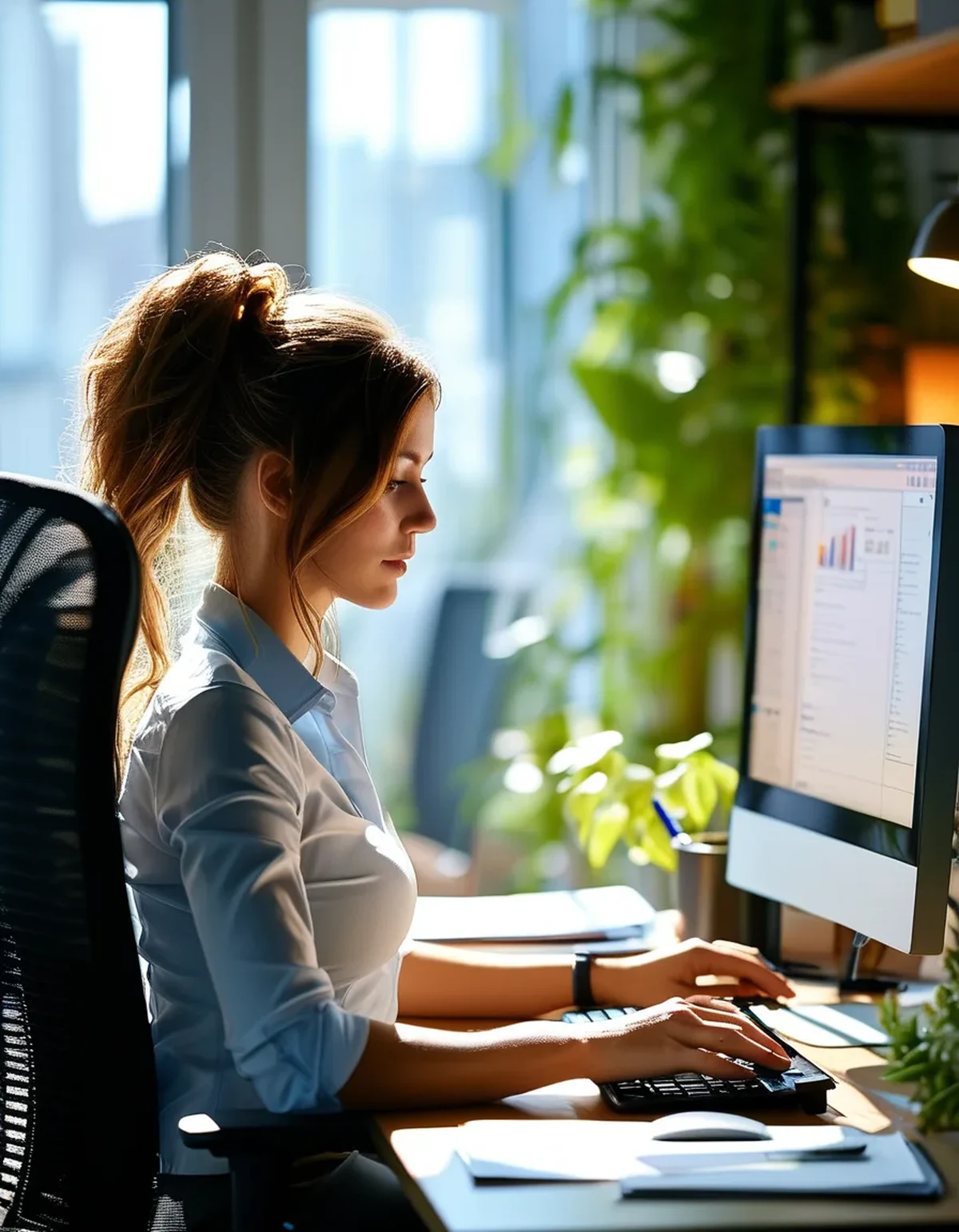 The Keyboard Tray Height Mistake Making Tall Office Workers' Wrists and Shoulders Ache